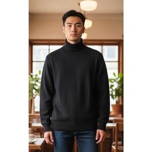 Vintage Battaglia Cashmere Turtleneck Sweater Excellent! Size 46IT/S-M US